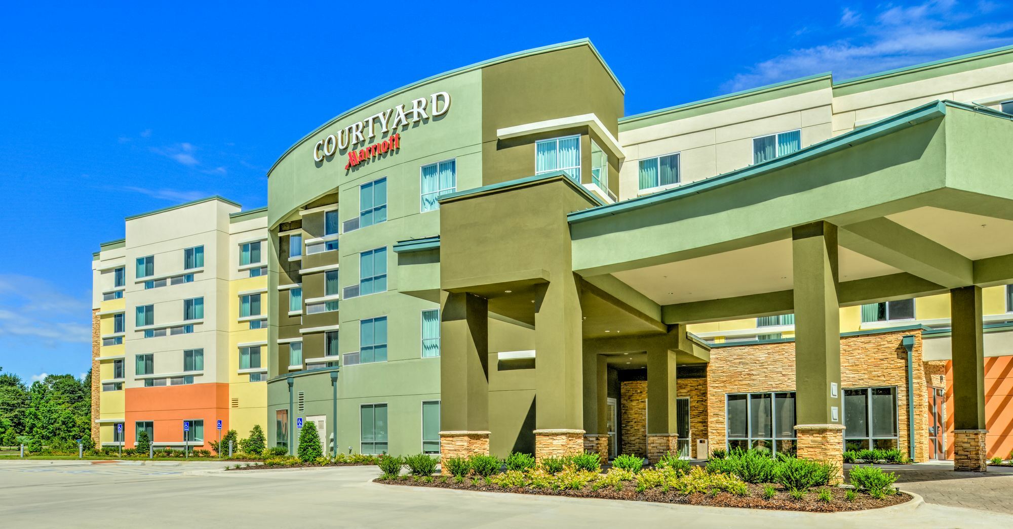 Courtyard Lake Charles Exteriér fotografie